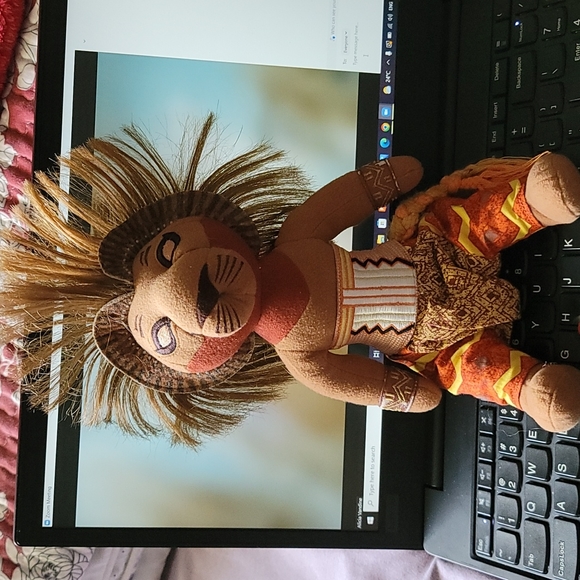 Disney Broadway Lion King Simba Plush - Picture 2 of 9